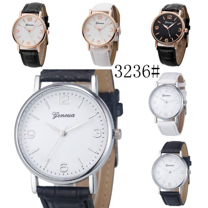 Wj-3751-3 ο νέος για άνδρες και για γυναίκες χαλαζίας σχεδίου προσέχει υψηλό - αδιάβροχα wristwatches ποιοτικού δέρματος handwatches