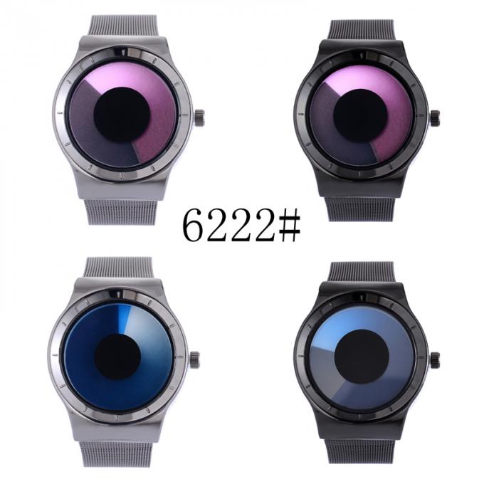 Wj-7126 τα καυτά πωλώντας άτομα μόδας δεν προσέχουν καμία μικρή χαμηλή τιμή Wristwatches δέρματος ρολογιών cOem λογότυπων