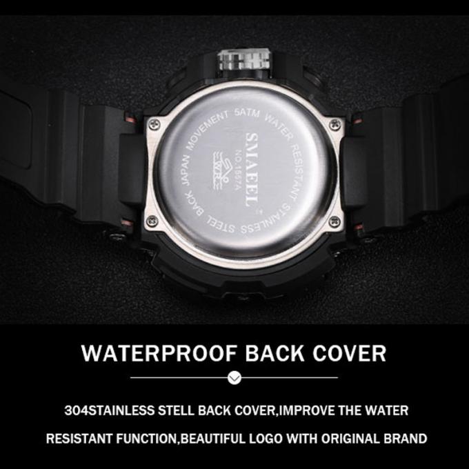 Wj-7398 μόδας πιό πρόσφατη σχεδίου SMAEL ατόμων ρολογιών μεγάλη προσώπου εμπορικών σημάτων ψηφιακή σιλικόνη Handwatches τιμών Wristwatches περιστασιακή φτηνή