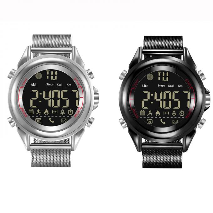 Wj-6915 IOS πολυτέλειας εμπορικών σημάτων το 2018 JeiSo ψηφιακά αρρενωπά άτομα ρολογιών φωτογραφιών έξυπνα στεγανοποιούν Wristwatch με Pedometer και Bluetooth