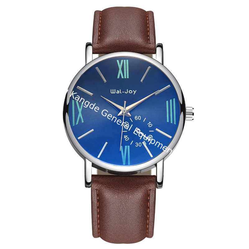 WJ-8102 Hot Sale Charming High Quality OEM Watch High Quality Leather Band LOW Quantity Custom Watch For Male