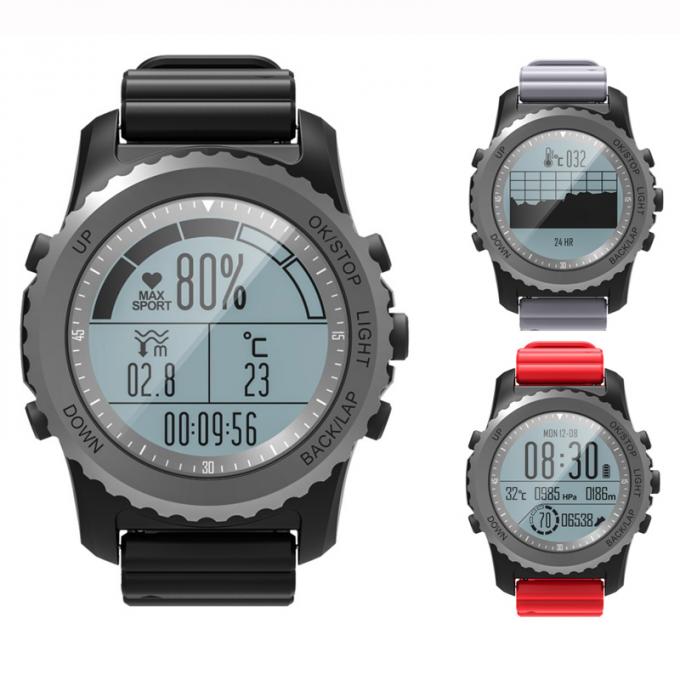 Wj-6915 IOS πολυτέλειας εμπορικών σημάτων το 2018 JeiSo ψηφιακά αρρενωπά άτομα ρολογιών φωτογραφιών έξυπνα στεγανοποιούν Wristwatch με Pedometer και Bluetooth
