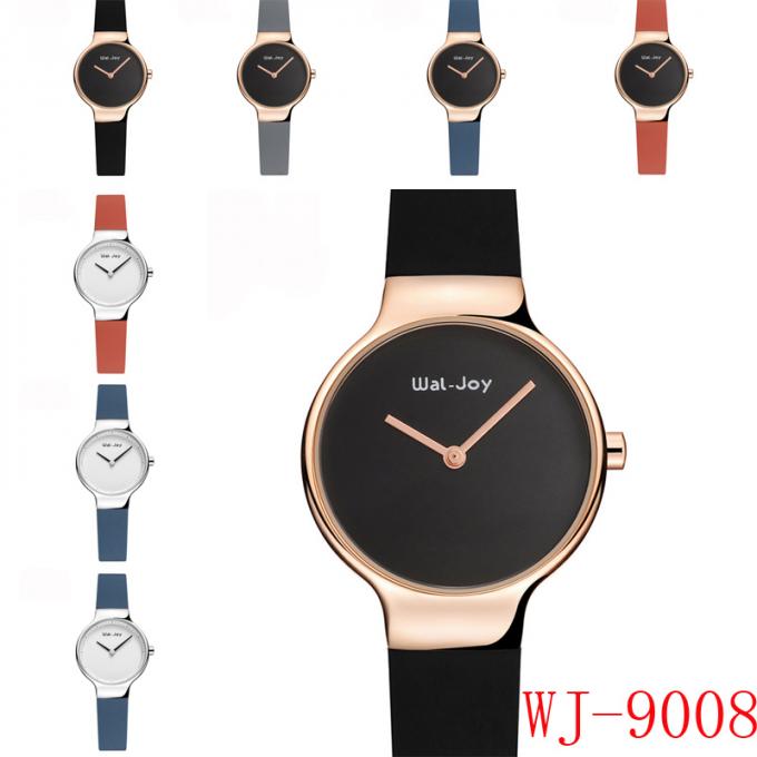 Wj-7740 της Κίνας εργοστασίων χαμηλό cOem λογότυπο Wristwatches συνήθειας μόδας Handwatches σιλικόνης χαλαζία ρολογιών για άνδρες και για γυναίκες